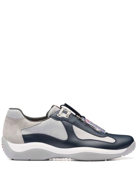 prada men's america's cup sneakers|prada america cups size 14.